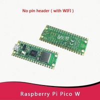 Raspberry Pi Pico/2 Original, Pico con Placa de Desarrollo WiFi Inalámbrica, Pico o Pico H con Conector de Pines, Compatible con MicroPython/C++