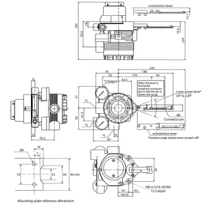 Válvula de control Azbil en stock del proveedor AVP300 AVP301 AVP302 AVP307 con posicionador digital inteligente y diagnóstico - Product Image 4