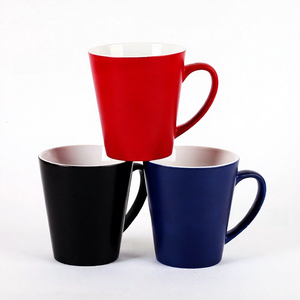 Taza de Cerámica Cónica Grande de 17 oz, Sensible al Calor, para Sublimación, con Revestimiento Mágico, Cambia de Color con el Calor, con Asa Grande - Product Image 6