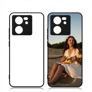 Étui de téléphone portable personnalisé imperméable et résistant aux chocs, en TPU 2D, pour Redmi K60 Ultra & Poco M6 Pro (noir) - Product Image 1