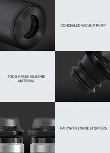 Sacacorchos Eléctrico 2 en 1 con Bomba de Vacío, Ecológico, con Batería de Litio Recargable, Juego de Regalo con Múltiples Funciones, Excelente Relación Calidad-Precio - Product Image 5