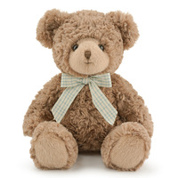 Ours en peluche chauffables au micro-ondes en coton PP et maille, personnalisables en gros, pour cadeaux et réduction du stress