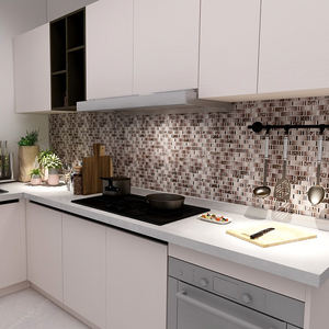 มาเลเซียสไตล์กระจกกระเบื้องราคาโบราณห้องน้ำชั้นแก้วกระเบื้องโมเสค - Product Image 6