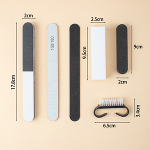6 pièces/ensemble Kit de pédicure jetable ongles Kits d'outils de bricolage pour l'utilisation de Solon de famille d'hôtel - Product Image 2