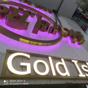 Usine personnalisé Facelit enseignes lumineuses acrylique publicité commerciale Logos lettres LED signe pour fête d'anniversaire - Product Image 4