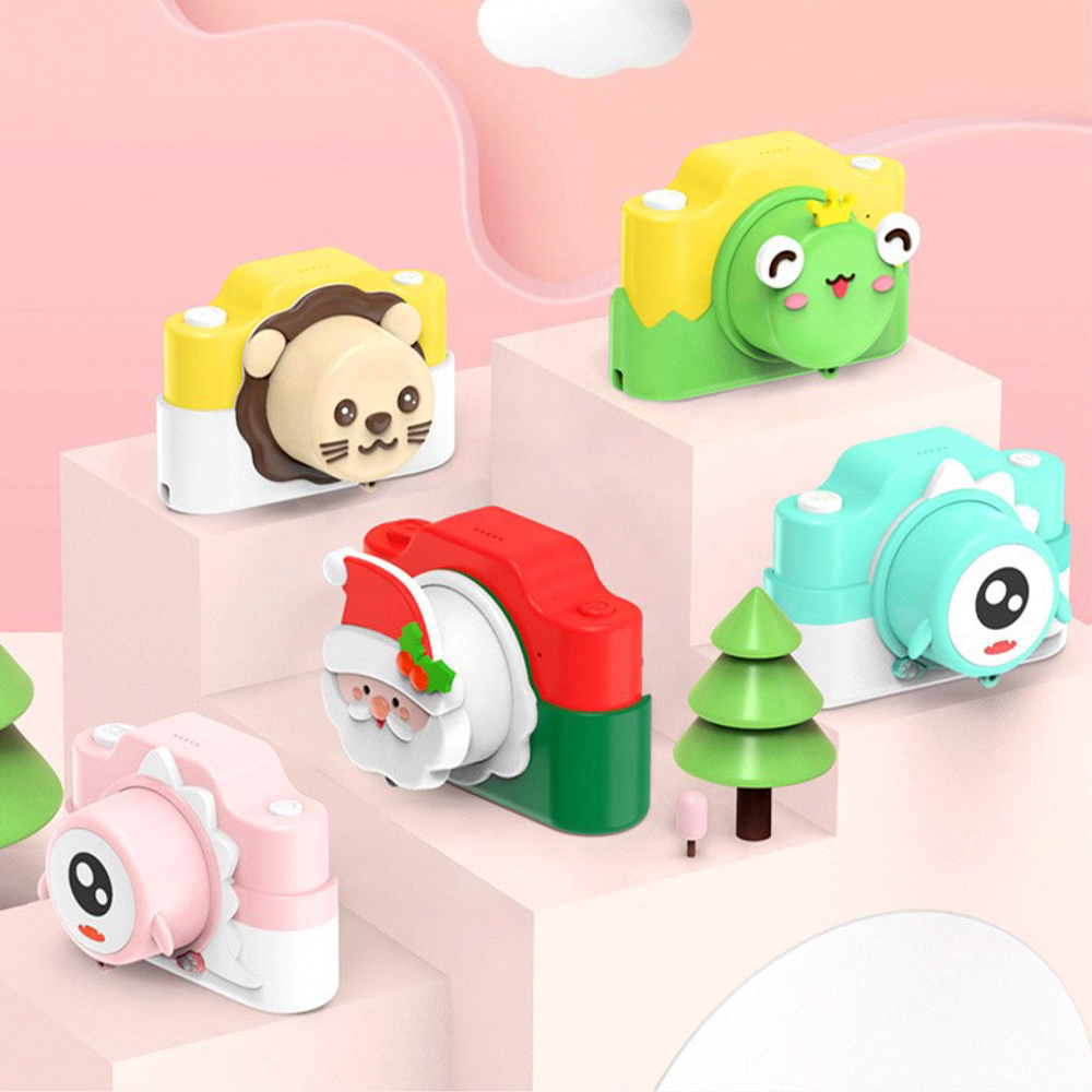 Детская цифровая мини-видеокамера с Wi-Fi и приложением, 2 дюйма, IPS, 32 МП