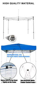 3x3 3x6 Waterproof Fabric Foldable Aluminum Frame Custom Design Restaurant Awning Beach Fishing Outdoor Camping Canopy <strong>Tent</strong> - Product Image 3