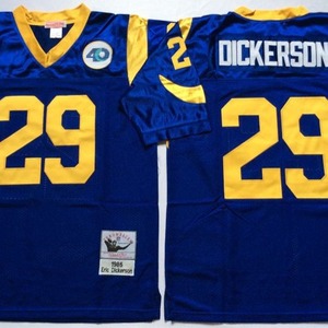 เสื้อฟุตบอลลอสแอนเจลิส แรมส์ วอร์เนอร์ 13 สีขาว แบบย้อนยุค ปักลาย NFL ชุดกีฬาผู้ชาย - Product Image 5