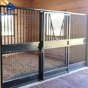 저렴한 가격 맞춤형 말 안정 슬라이딩 전면 말 스톨 인필 와이어 메쉬 최고의 환기 - Product Image 2