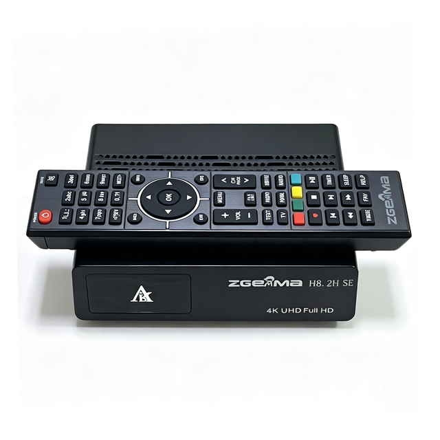 4K satellite tv box H.265 decoding DVB S2 + DVB C/T2 zgemma h8.2h se CA