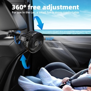 Factory Price Portable Stroller Fan Clip <b>Mini</b> Fan 6000mAh Handheld <b>Desk</b> Cooling Fan Small Personal <b>Mini</b> Ventilador - Product Image 5