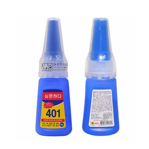 Pegamento Instantáneo Mighty 401 de 20g, Adhesivo Rápido, Pegamento Superfuerte Multiusos para Arte de Uñas, Manualidades y Madera, Pegamento Superfuerte 401 - Product Image 1