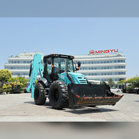 Mesin Excavator Loader Backhoe Mingyu yang Tahan Lama, Loader Multi-Fungsi, Harga Pabrik