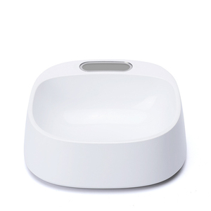 Custom Classic Plastic Stainless Steel Cuenco Para Mascota LCD Display Smart Weighing Dog <b>Cat</b> Pet Slow <b>Feeder</b> Food Bowl - Product Image 3