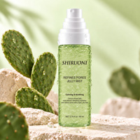 Sérum Visage en Spray Hydratant et Apaisant aux Extraits Naturels de Cactus, Niacinamide Éclaircissant, Marque Blanche