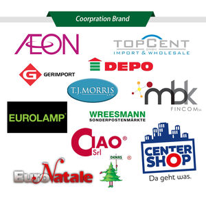 30 सेमी 40 सेमी 50 सेमी 60 सेमी पूर्ण pvc पूर्ण बहु-सिर वाले हरे रंग अनुकूलन योग्य क्रिसमस पुष्पण। - Product Image 5