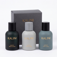 Flacon de parfum décoratif en verre de 100 ml avec boîte, design personnalisé