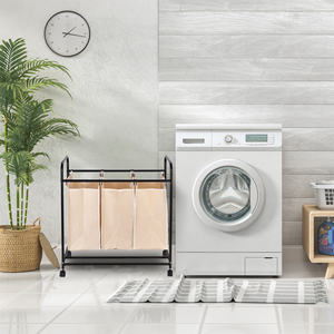 Giỏ Đựng Đồ Chơi Quần Áo Vải Bố Sắp Xếp Tại Nhà Gấp Gọn Được Giỏ Đựng Đồ Giặt Có Bánh Xe - Product Image 2