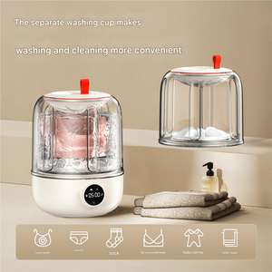 Lavatrice Mini Automatica Portatile Ricaricabile ODM OEM per Calzini e Biancheria Intima con Grande Capacità della Batteria per Viaggi - Product Image 4