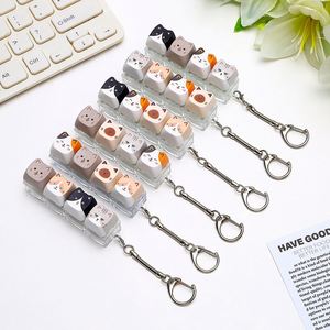 Cat Keycaps Finger Button Decompression Shaft Tester Detachable Keycaps Mechanical <b>Keyboard</b> Switch Tester Stress Relief Pendant - Product Image 1