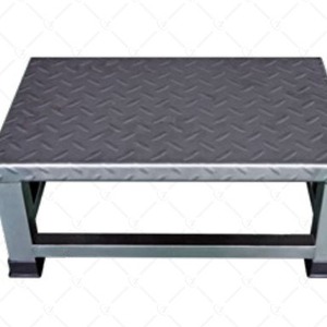 Stainless Steel Footstool 500x300x200mm Medical Grade Durable Industrial Design Hospital Furniture YC-K27 - Product Image 1