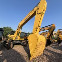 Excavatrice Komatsu PC450 d'occasion de haute qualité, 45 tonnes, modèle PC450-8, sur chenilles, forte force de rupture, pelleuse robuste