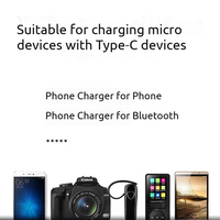Câble de données Type-C vers Micro USB pour interface Android Type-C, câble de transfert et de charge bidirectionnel