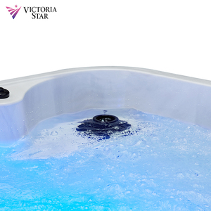 Vasca Idromassaggio Spa <span class=keywords><strong>Jacuzzi</strong></span> Quadrata per 4 Persone, <span class=keywords><strong>Economica</strong></span> e Multiuso, per Esterni e Giardino, Ideale per la Famiglia - Product Image 6