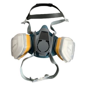 Máscara de Media Cara de Silicona Reutilizable Personalizada 6200, Respirador Táctico <span class=keywords><strong>Anti</strong></span> <span class=keywords><strong>Radiación</strong></span> <span class=keywords><strong>Nuclear</strong></span> - Product Image 4