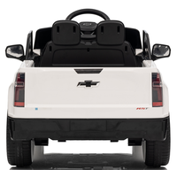 Voiture électrique pour enfants Chevrolet Silverado sous licence, télécommande 2.4G, voiture jouet 12V pour les enfants de 3 à 8 ans