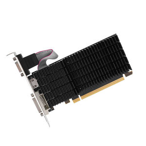 OEM ODM การ์ดจอ PCI VGA DVI 64 บิต 2GB GDDR3 แบบมีพัดลม สำหรับคอมพิวเตอร์ตั้งโต๊ะ สำนักงาน ธุรกิจ อัพเกรดสำหรับกราฟิก Radeon R5 220 AMD Rad - Product Image 1