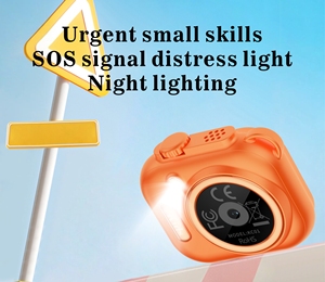 Kids IP68 Waterproof <b>Digital</b> <b>Camera</b> Stepless Zoom 30W HD Video 180 Wide Sensor Built-in LED Flashlight 1.85" Screen - Product Image 6