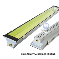 Luminaires LED Tri-Proof étanches IP65 en aluminium et acier inoxydable de haute qualité, 120 cm, 60 cm, pour montage en surface, tube T8