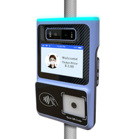 Validador de Boletos de Autobús con Pantalla Táctil de 5 Pulgadas, IP65 Resistente al Agua, Tableta POS Android 14, Reconocimiento Facial, Código QR/NFC/EMV L1L2/GPS/Wifi6