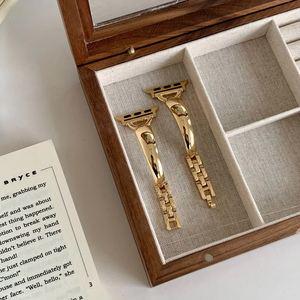 Correas de Reloj Inteligente de Lujo para Mujer, Clásicas y Elegantes, de 38, 40, 41, 42, 44, 45 y 49 mm, Universales para <span class=keywords><strong>Apple</strong></span> <span class=keywords><strong>Watch</strong></span> Series 9, 8, 7, 6 y <span class=keywords><strong>SE</strong></span>, Nueva Llegada - Product Image 5