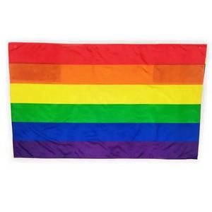 ธงคลุมตัวแบบพับได้ โพลีเอสเตอร์ 100% ออกแบบเองได้ สำหรับเลสเบี้ยน ทรานส์เจนเดอร์ เกย์ สำหรับงานพาเหรดแสดงความภาคภูมิใจ - Product Image 6