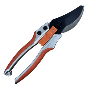 Tijeras de Jardinería Industriales SONO J13, Hoja de Acero al Carbono, Mango de Aleación con Agarre Suave, Color Naranja, Tijeras de Corte Multiusos - Product Image 1
