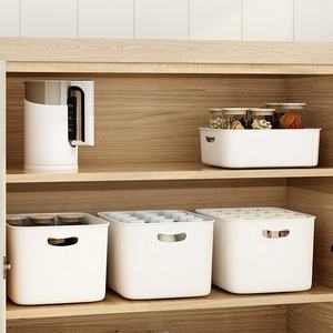 Cesta de almacenamiento plegable para ropa de baño y cocina, armario de almacenamiento para juguetes, organizador de especias, otras cajas de plástico, novedad de <span class=keywords><strong>2022</strong></span> - Product Image 2