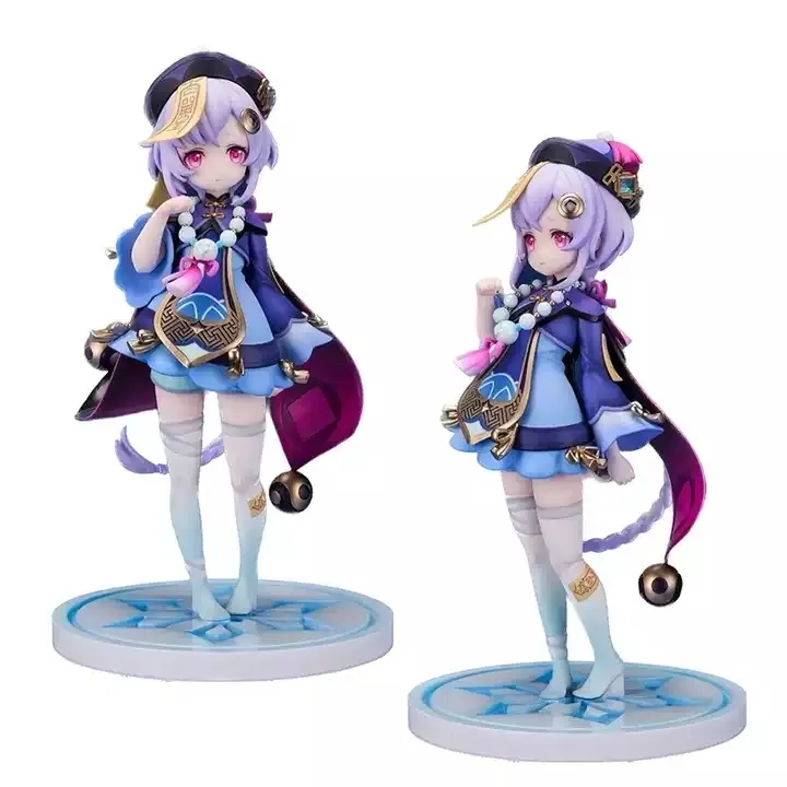 24CM Anime Genshin Impact Cosplay Qiqi Game Action Figures Figurine Collection Model Doll Toys Gifts