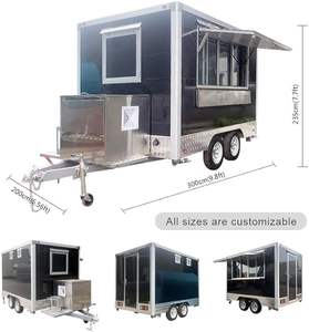 Remorque alimentaire entièrement équipée, remorque de bar mobile, véhicule de restauration rapide, camion de nourriture multifonctionnel personnalisé, vente de camion de nourriture mobile en métal 4 - Product Image 3
