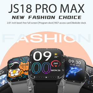 New JS 18 PRO MAX Smartwatch 2.0 Inches HD IPS Screen Wireless Charging Compass <strong>Function</strong> IP67 for Android IOS-Wearfit Pro - Product Image 2