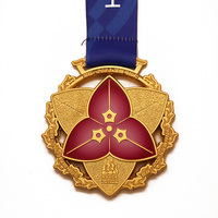 Artisanat en métal écologique personnalisé Plaques de trophées exquis personnalisés Style moderne plaqué avec emballage de ruban en option