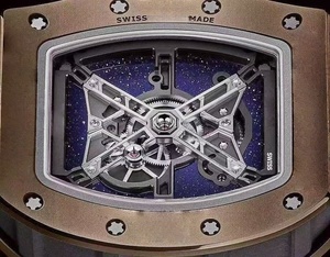 Reloj Mecánico de Alta Calidad con Movimiento Automático Resistente al Agua, Color Naranja, Nuevo Diseño Planetario - Product Image 5