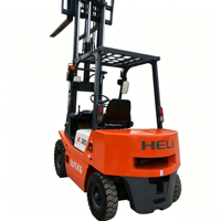 Forklift Heli Elektronik 3 Ton Memiliki Operasi yang Lancar dan Respon Cepat, Hasilkan Tingkat Utilitas Ruang Penyimpanan yang Lebih Tinggi.