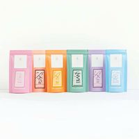 Pochette Mylar personnalisée à trois soudures pour échantillons cosmétiques, mini-sachet de crème faciale, emballage de masque facial et de lotion résistant à l'humidité