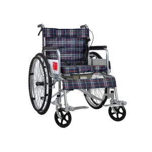 Foldable Seat Adjustable Wheelchair Steel Aluminum Wheelchairs Price For Sale