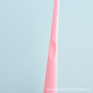 Disposable <b>Pet</b> Toothbrush Soft Bristles For Cats And Dogs Black White Pink Green PP Material - Product Image 2