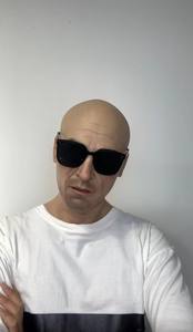 Masque hollywoodien fête danse <span class=keywords><strong>maquillage</strong></span> réaliste Silicone souple hommes masque jeunesse coiffure personnalisable cheveux sourcils barbe - Product Image 5