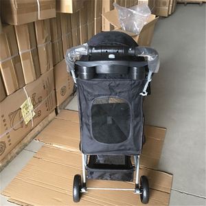 Luxe <span class=keywords><strong>Chien</strong></span> Transport Poussette Buggy <span class=keywords><strong>Chien</strong></span> Poussette de Voyage - Product Image 4