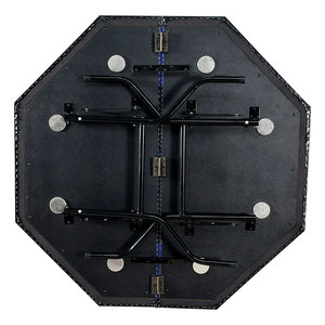 <span class=keywords><strong>Table</strong></span> <span class=keywords><strong>de</strong></span> <span class=keywords><strong>poker</strong></span> pliante portable en gros pour 8 <span class=keywords><strong>personnes</strong></span> Conception en bois multi-jeux populaire pour le divertissement - Product Image 4